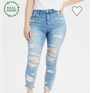 American Eagle High Waisted Jeans Size 6 x-short